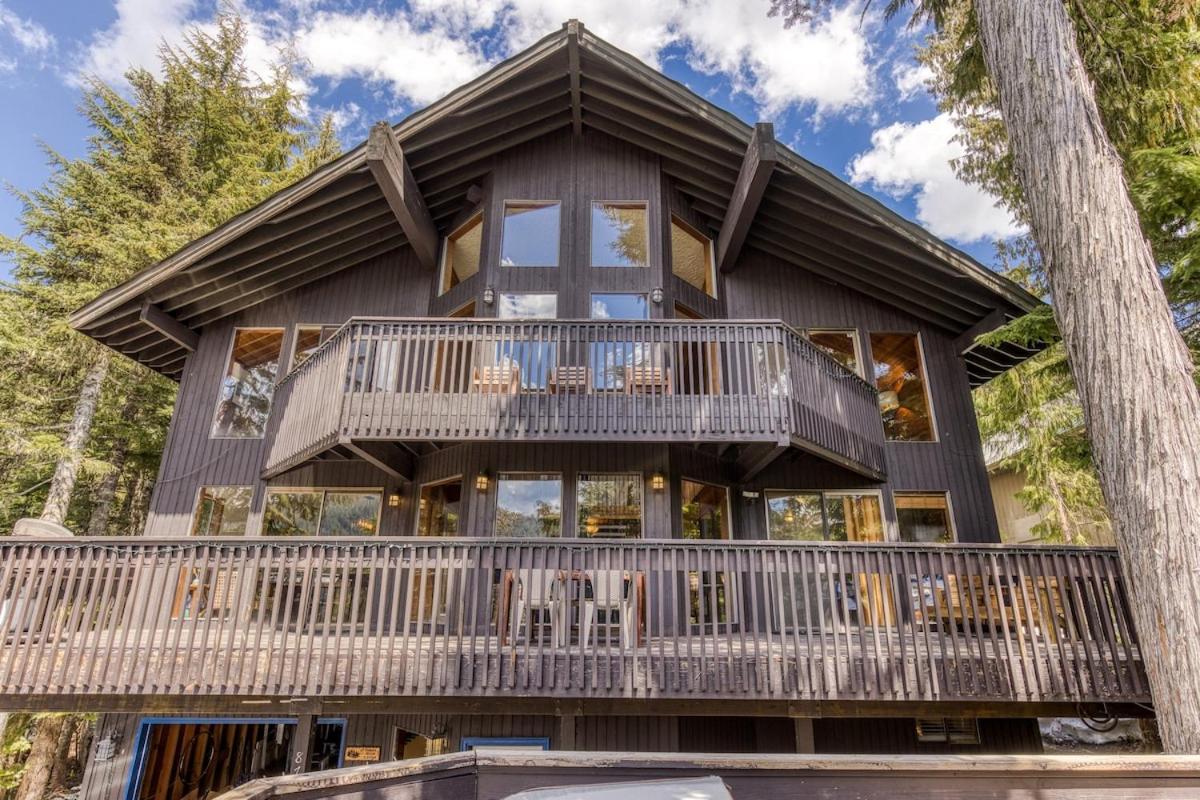 Great Blue Lodge - Spacious Ski Lodge, Hot Tub, Sauna, Game Room & More Government Camp Eksteriør billede